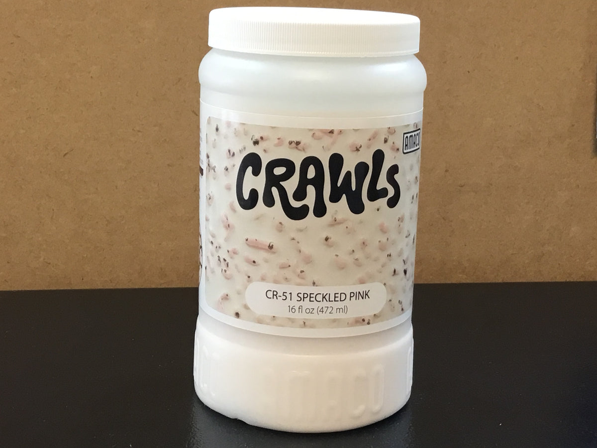 Amaco CR-51 Speckled Pink Crawl
