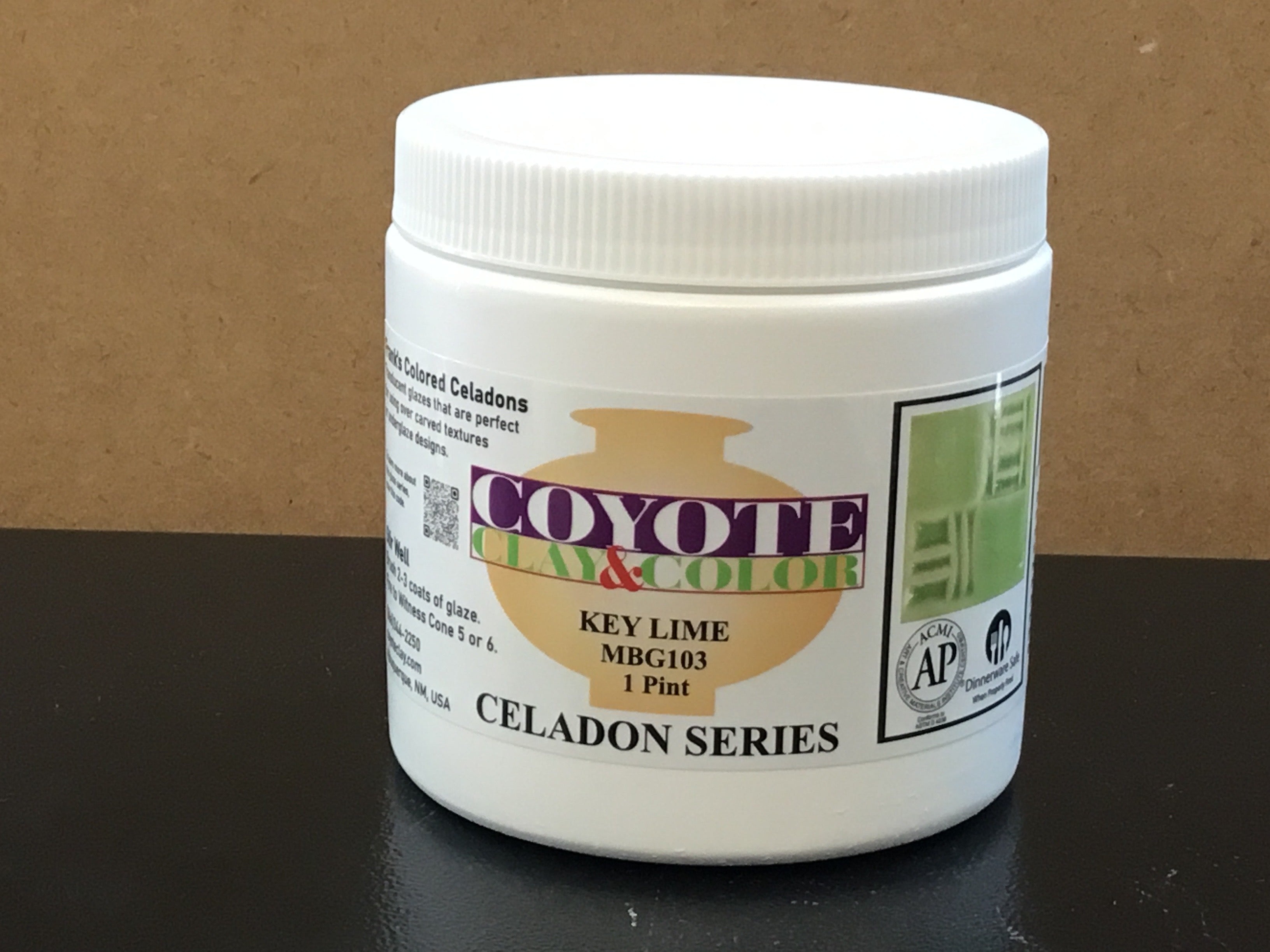 Coyote Key Lime Pint MBG103 Celadon