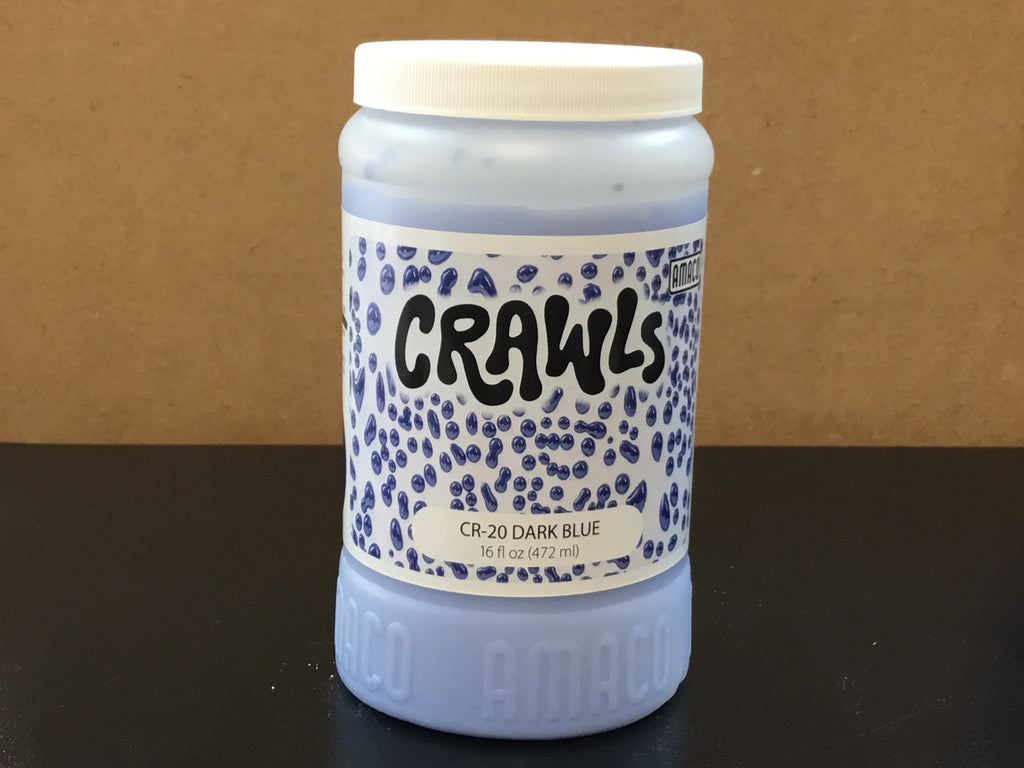 Amaco CR-20 Dark Blue Crawl