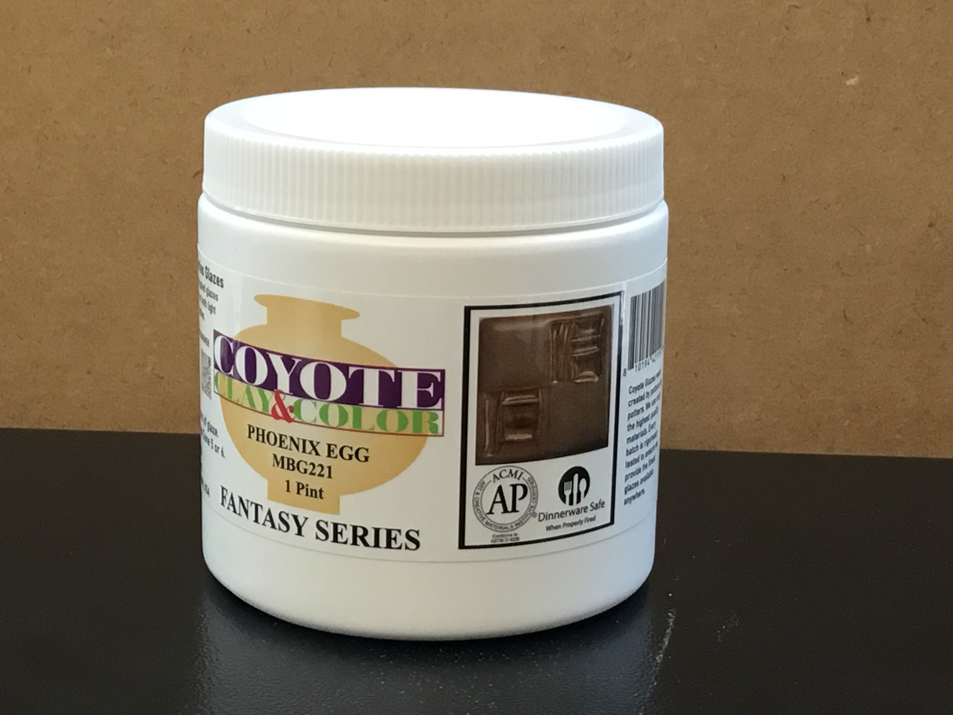 Coyote Phoenix Egg Pint MBG221 Fantasy