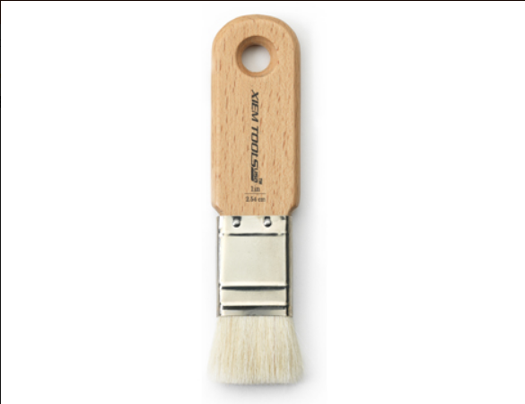 1" Short Cut Glaze Brush