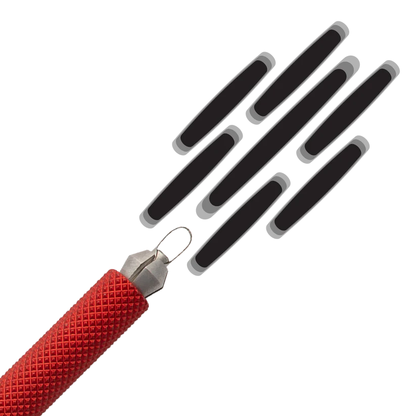 Dragonfly Tool, Universal Handle with Medium Rounded Blade